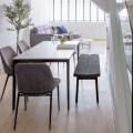 Residence - Teck Whye | Product Seen: [Sintered x Rishi Dining Table - W1600, Haru Bench -Cushioned Seat/Wood Leg - W1100 & Gillian Side chair]